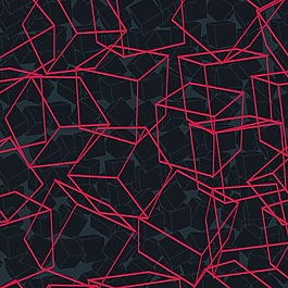 矢量图 几何图形 3D效果 免费素材