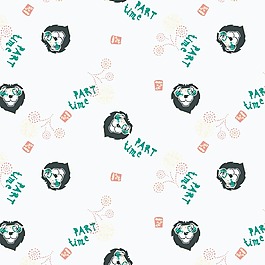 矢量圖 卡通 可愛動物 免費素材