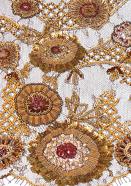 實物面料 刺繡裝飾 網眼面料 免費素材