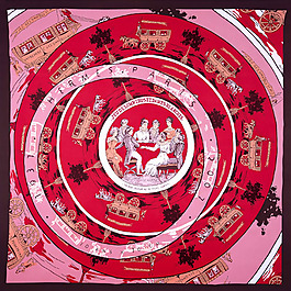 位图 丝巾图案 Hermes 免费素材