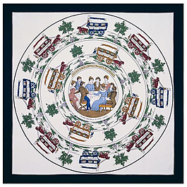 位圖 絲巾圖案 Hermes 免費素材