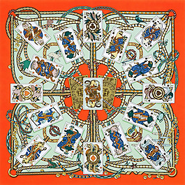 位圖 絲巾圖案 Hermes 免費(fèi)素材