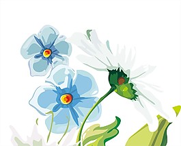 油画花