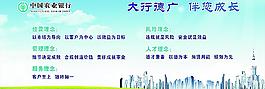 中國農業銀行宣傳標語圖片