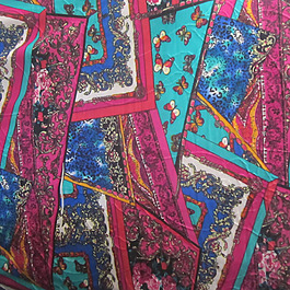 實(shí)物面料 面料展 絲巾圖案 免費(fèi)素材