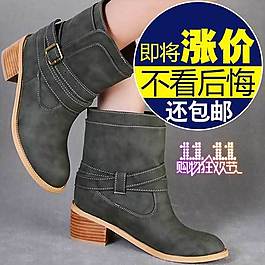 時尚女短靴直通車海報