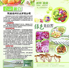 果蔬折页图片