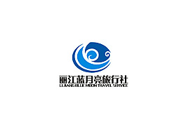 麗江藍月亮旅行社標志