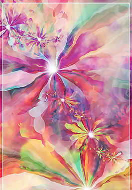 位圖 抽象 花紋 免費素材