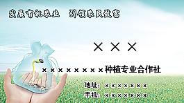 有機(jī)農(nóng)業(yè) 種植合作社 名片圖片