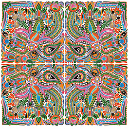 矢量圖矢量圖 民族風 民族花紋 免費素材