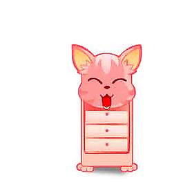 小動物桌柜psd素材