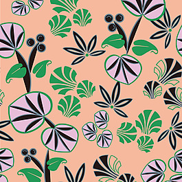 矢量圖 植物 花朵 免費素材