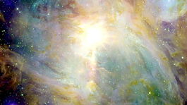 在空間運(yùn)動(dòng)的背景恒星和顏色 視頻免費(fèi)下載