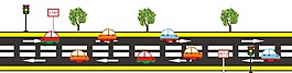 卡通馬路