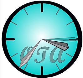 跳動的時鐘flash動畫素材