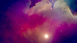 鮮艷的星系運動的背景 視頻免費下載