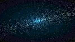 在空間運(yùn)動(dòng)的背景恒星團(tuán) 視頻免費(fèi)下載