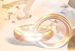锁定的结婚戒指运动背景 视频免费下载