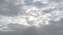 日落時(shí)移股票視頻多云的天空 視頻免費(fèi)下載