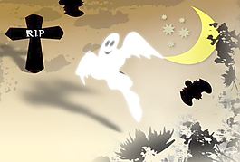 萬(wàn)圣節(jié)鬼戲運(yùn)動(dòng)背景 視頻免費(fèi)下載