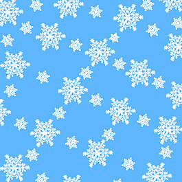 矢量圖 休閑風 雪花 免費素材