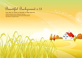 秋天戶外風(fēng)景背景圖