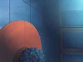 藍色墻角漫畫