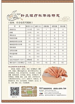 針灸單頁