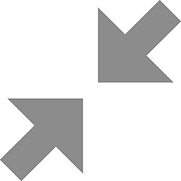 14字形箭頭圖標