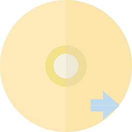 時(shí)髦的盤下的圖標(biāo)