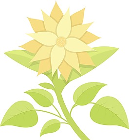 花枝向量