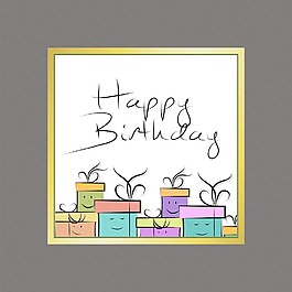為慶祝生日賀卡或背景