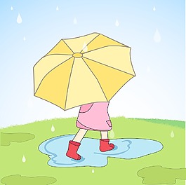 摘要雨季背景