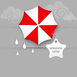 摘要雨季背景