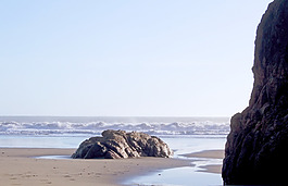 海岸巖石