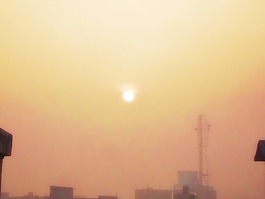 日落的景色