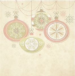 復(fù)古的圣誕飾品