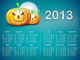 2013年的日歷