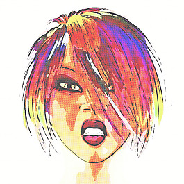 漫畫(huà)女孩