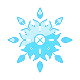葉子的雪花