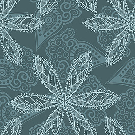 花無休止的花卉圖案的無縫模式的無縫紋理可用于墻紙