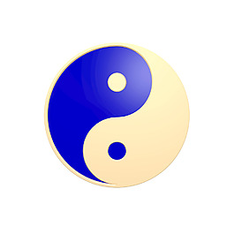 金陰陽和諧的象征