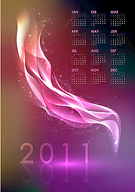 日歷的設(shè)計(jì)2011