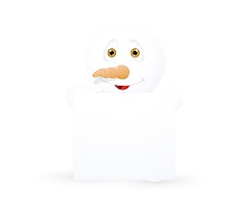圣誕雪人商務(wù)旗幟