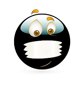 害怕沉默的微笑