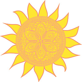 典型的太陽