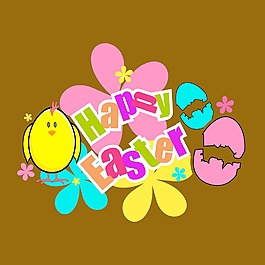 復活節慶祝活動的概念