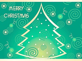為圣誕節(jié)矢量插畫
