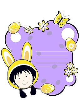 為復(fù)活節(jié)慶典的插圖